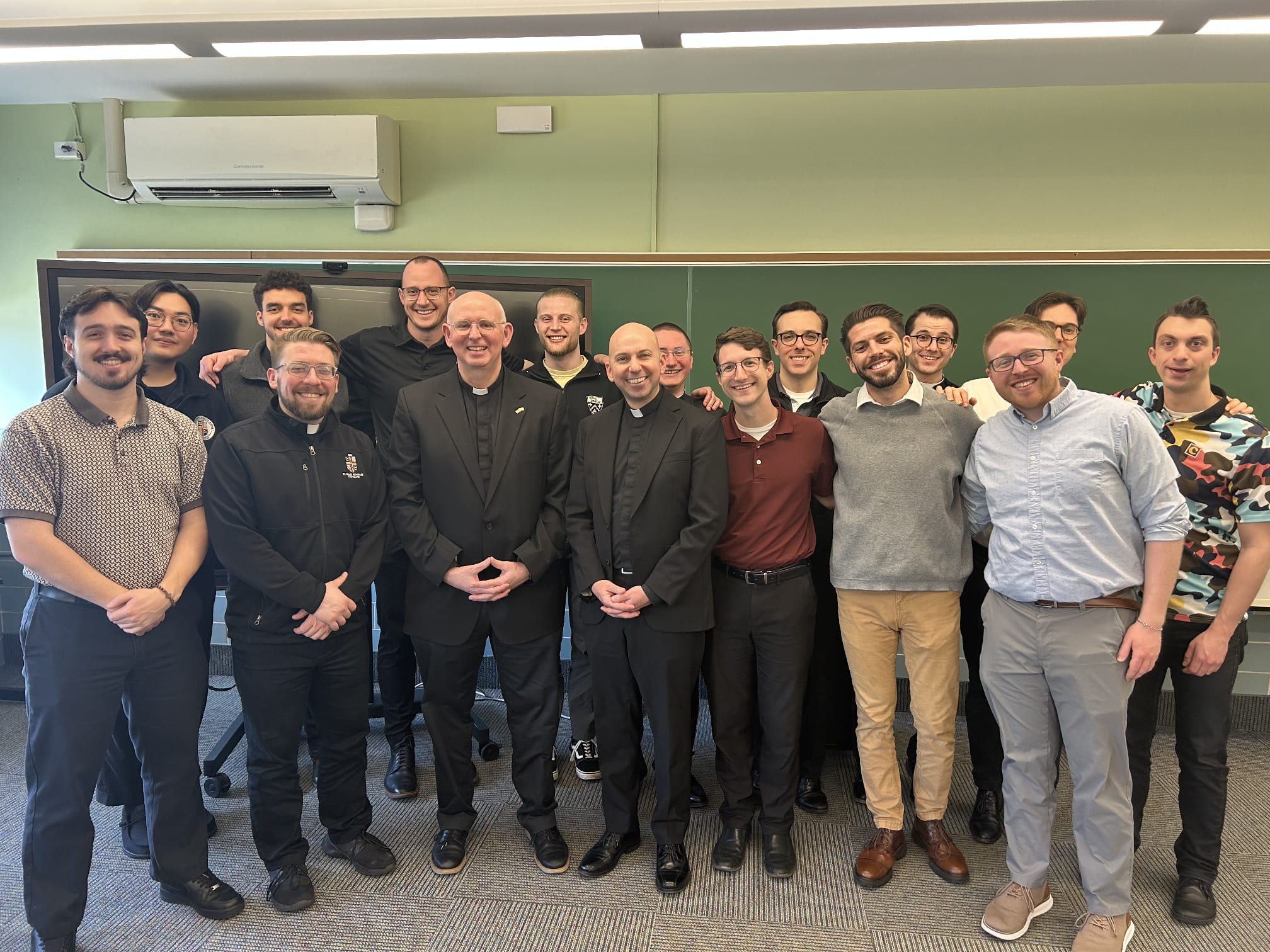 Missionary Zeal and Formation: Father Andreassi addresses St. Mary Seminary