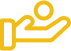 Helping hand icon